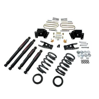 BELLTECH 917ND LOWERING KITS FRONT AND REAR COMPLETE KIT W/ NITRO DROP 2 SHOCKS 1997-2003 FORD F150 ((ALL CABS), V8 ONLY) 2 IN. OR 3 IN. F/4 IN. R DROP W/ NITRO DROP II SHOCKS