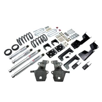 BELLTECH 918SP LOWERING KITS FRONT AND REAR COMPLETE KIT W/ STREET PERFORMANCE SHOCKS 1997-2003 FORD F150 (STD/EXT CAB V8 ONLY) 4 IN. OR 5 IN. F/6 IN. R DROP W/ STREET PERFORMANCE SHOCKS