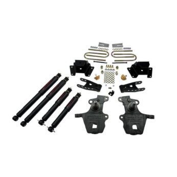 BELLTECH 921ND LOWERING KITS  FRONT AND REAR COMPLETE KIT W/ NITRO DROP 2 SHOCKS 1999-2004 FORD LIGHTNING 97-03 FORD HARLEY SERIES 2 IN. F/3 IN. R DROP W/ NITRO DROP II SHOCKS