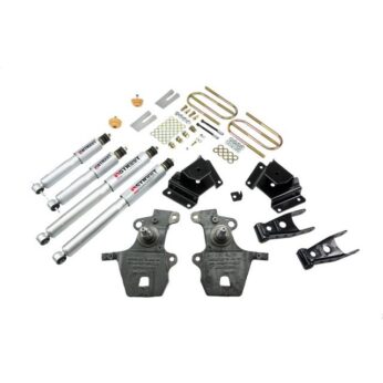 BELLTECH 921SP LOWERING KITS  FRONT AND REAR COMPLETE KIT W/ STREET PERFORMANCE SHOCKS 1999-2004 FORD LIGHTNING 97-03 FORD HARLEY SERIES 2 IN. F/3 IN. R DROP W/ STREET PERFORMANCE SHOCKS