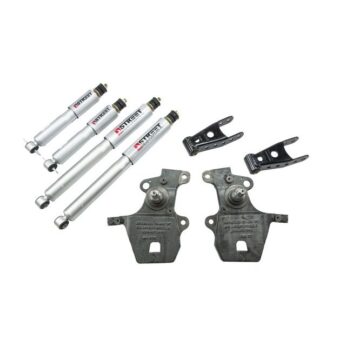 BELLTECH 922SP LOWERING KITS  FRONT AND REAR COMPLETE KIT W/ STREET PERFORMANCE SHOCKS 1997-2003 FORD HARLEY SERIES 2 IN. F/2 IN. R DROP W/ STREET PERFORMANCE SHOCKS
