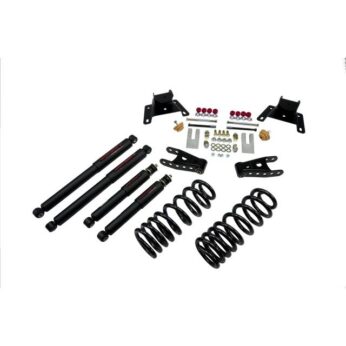 BELLTECH 924ND LOWERING KITS  FRONT AND REAR COMPLETE KIT W/ NITRO DROP 2 SHOCKS 1987-1996 FORD F150 (STD CAB) 2 IN. F/4 IN. R DROP W/ NITRO DROP II SHOCKS