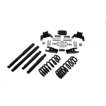 BELLTECH 926ND LOWERING KITS  FRONT AND REAR COMPLETE KIT W/ NITRO DROP 2 SHOCKS 1987-1996 FORD F150 (EXT CAB) 2 IN. F/4 IN. R DROP W/ NITRO DROP II SHOCKS