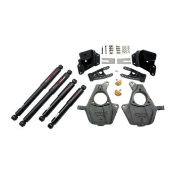 BELLTECH 946ND LOWERING KITS  FRONT AND REAR COMPLETE KIT W/ NITRO DROP 2 SHOCKS 2005-2006 CHEVROLET SILVERADO/SIERRA (STD CAB, W/ FACTORY FRONT TORSION BAR) 2 IN. F/3 IN. R DROP W/ NITRO DROP II SHOCKS