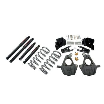 BELLTECH 949ND LOWERING KITS  FRONT AND REAR COMPLETE KIT W/ NITRO DROP 2 SHOCKS 1999-2006 CHEVROLET SILVERADO/SIERRA (STD CAB) 3 IN. F/4 IN. R DROP W/ NITRO DROP II SHOCKS