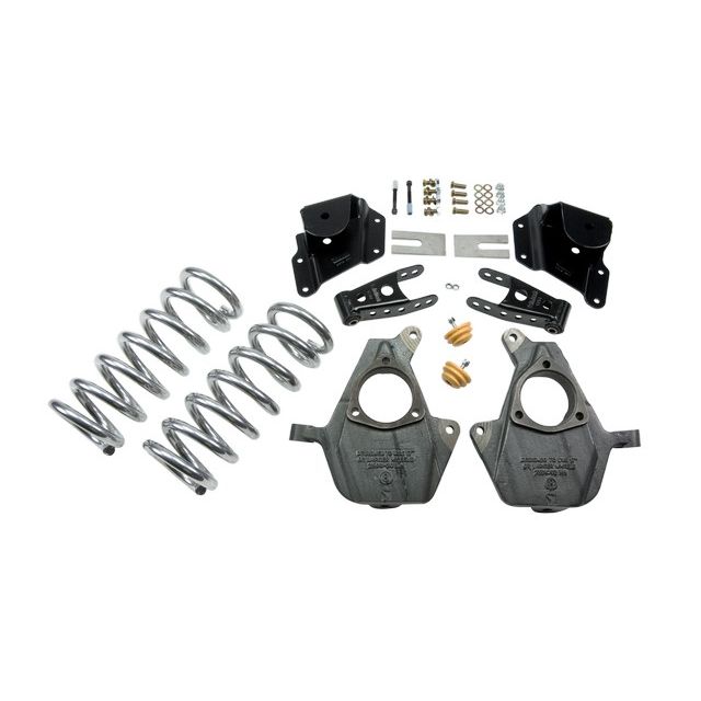 BELLTECH 949 LOWERING KITS FRONT AND REAR COMPLETE KIT W/O SHOCKS 1999-2006 CHEVROLET SILVERADO/SIERRA (STD CAB) 3 IN. F/4 IN. R DROP W/O SHOCKS