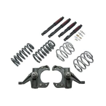 BELLTECH 952ND LOWERING KITS FRONT AND REAR COMPLETE KIT W/ NITRO DROP 2 SHOCKS 1963-1970 CHEVROLET C10 4 IN. F/5 IN. R DROP W/ NITRO DROP II SHOCKS