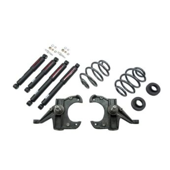 BELLTECH 955ND LOWERING KITS FRONT AND REAR COMPLETE KIT W/ NITRO DROP 2 SHOCKS 1963-1970 CHEVROLET C10 3 IN. F/3 IN. OR 4 IN. R DROP W/ NITRO DROP II SHOCKS