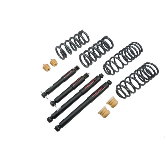 BELLTECH 963ND LOWERING KITS FRONT AND REAR COMPLETE KIT W/ NITRO DROP 2 SHOCKS 2009-2018 DODGE RAM 1500 (QUAD CAB) 2 IN. F/4 IN. R DROP W/ NITRO DROP II SHOCKS