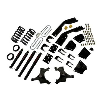 BELLTECH 968ND LOWERING KITS  FRONT AND REAR COMPLETE KIT W/ NITRO DROP 2 SHOCKS 1995-1999 CHEVROLET SUBURBAN C2500 (6 LUG) 2 IN. TO 5 IN. F/ 7 IN. R DROP W/ NITRO DROP II SHOCKS