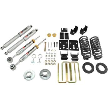 BELLTECH 976SP LOWERING KITS  FRONT AND REAR COMPLETE KIT W/ STREET PERFORMANCE SHOCKS 2009-2013 FORD F150 STD CAB SHORT BED 2 IN. OR 3 IN. F/5.5 IN. R DROP W/ STREET PERFORMANCE SHOCKS