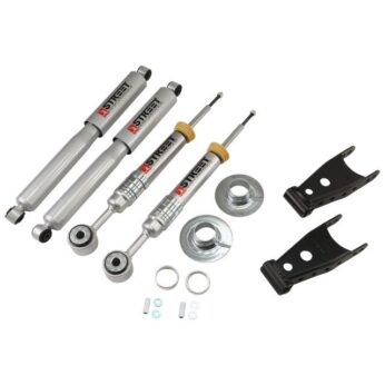 BELLTECH 977SP LOWERING KITS  FRONT AND REAR COMPLETE KIT W/ STREET PERFORMANCE SHOCKS 2009-2013 FORD F150 (ALL CABS) 4WD +2 IN. TO -2 IN. F/2 IN. R DROP W/ STREET PERFORMANCE SHOCKS
