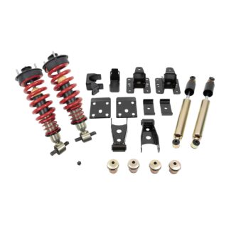 BELLTECH 987SPAC PERF COILOVER KIT + COMPLETE KIT INC. DAMPING/HEIGHT ADJUSTABLE FRONT COILOVERS 2014-2018 CHEVROLET SILVERADO/SIERRA 1500 2WD/4WD (ALL CABS) SHORT BED