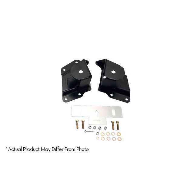 BELLTECH 6514 SHACKLE & HANGER KIT 4 IN. DROP LEAF SPRING SHACKLE & HANGER KIT (FRONT HANGER/REAR SHACKLE) 1999-2006 CHEVROLET SILVERADO/SIERRA 1500 EXT CAB SHORT BED ONLY 4 IN. REAR DROP