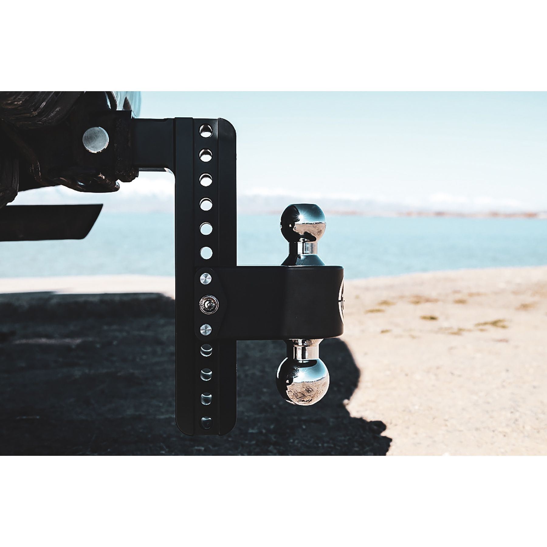 180 Hitch Chrome 10" Drop Hitch with 2" Shank w/ Keyed Alike WS05