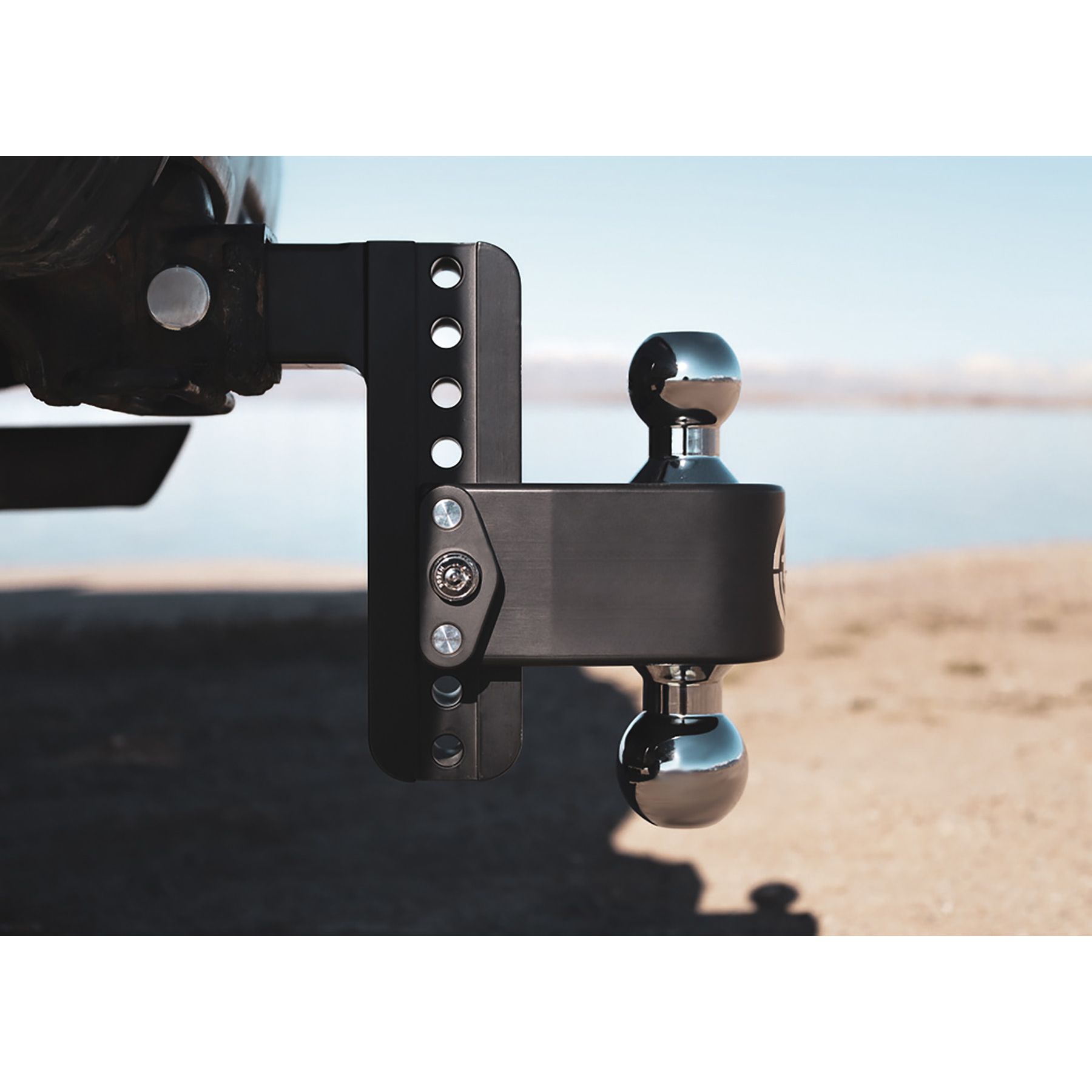 180 Hitch Chrome 6" Drop Hitch with 3" Shank w/ Keyed Alike WS05