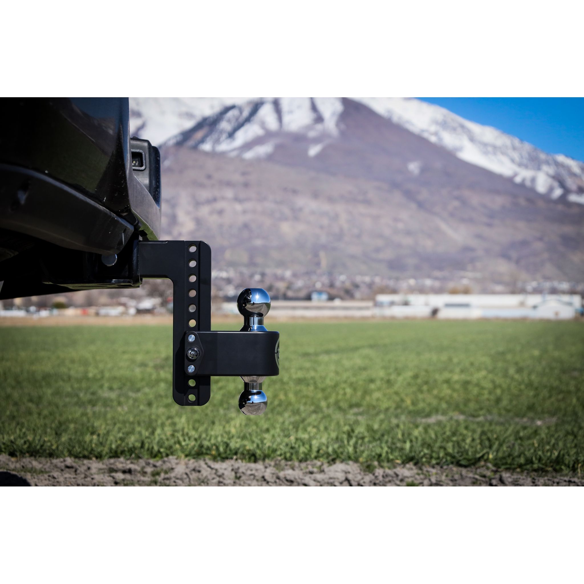 180 Hitch Chrome 8" Drop Hitch with 2.5" Shank