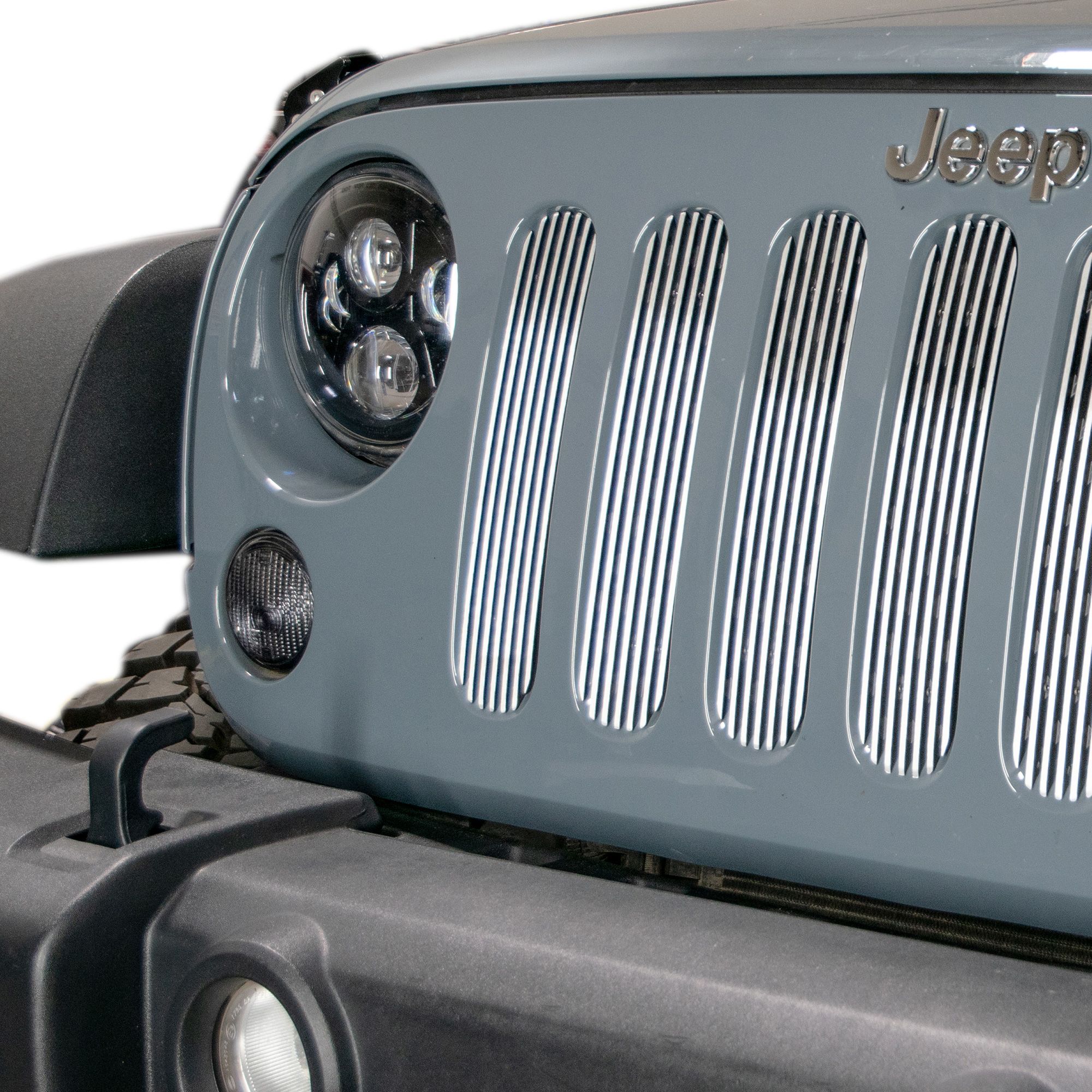 DV8 Offroad Grille Insert - D-JP-190008-BRUSH