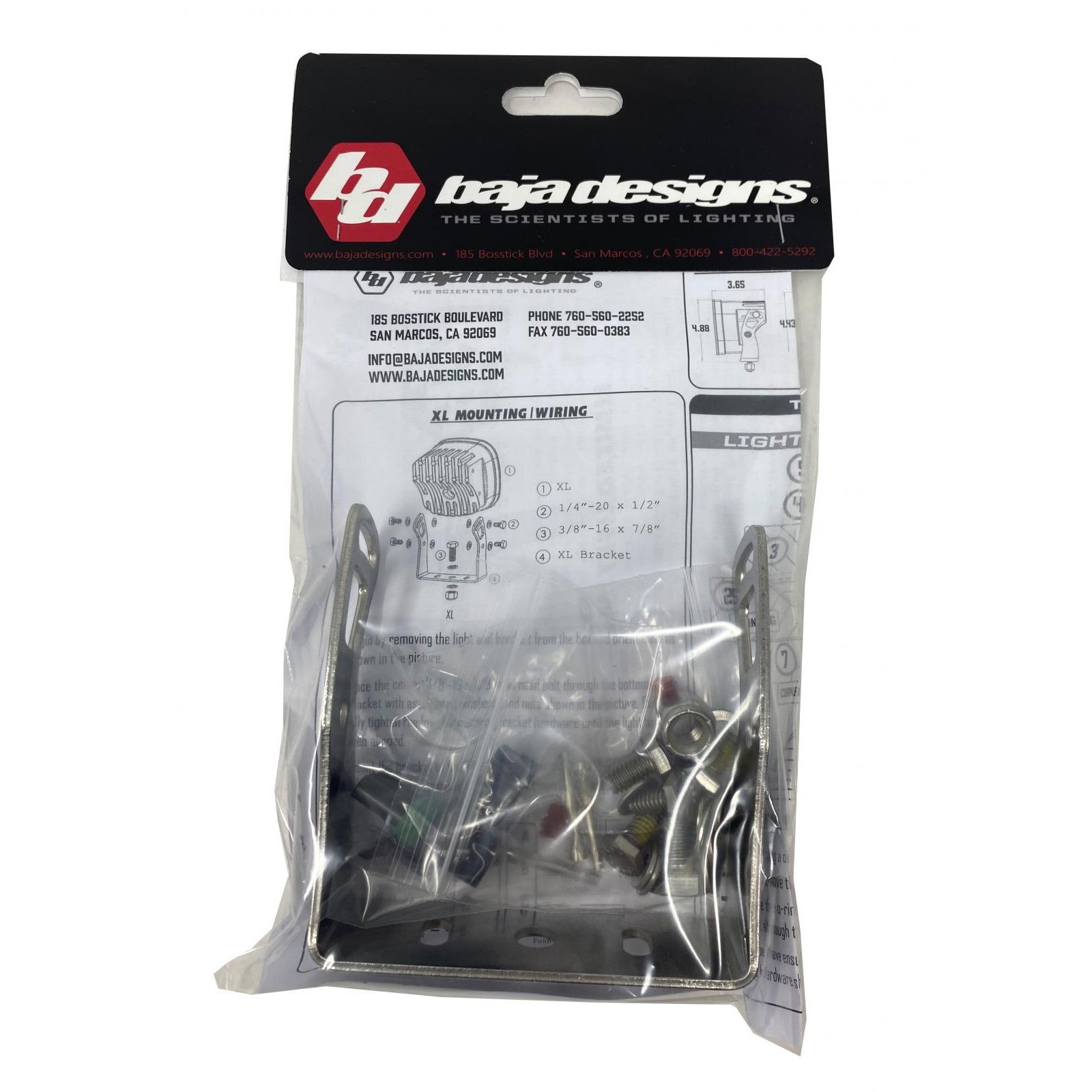 Baja Designs - 660308 - XL Series Parts Bag