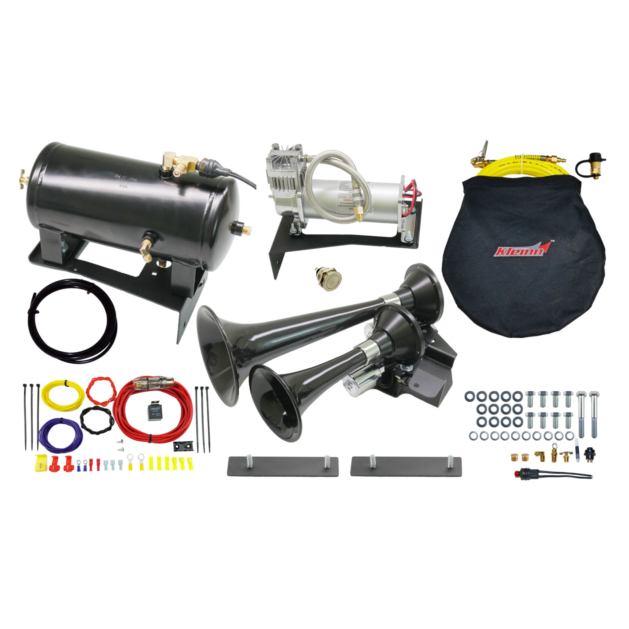 Kleinn Air Horns - GMTRK4XTREME - GM1500 Bolt-On Train Horn