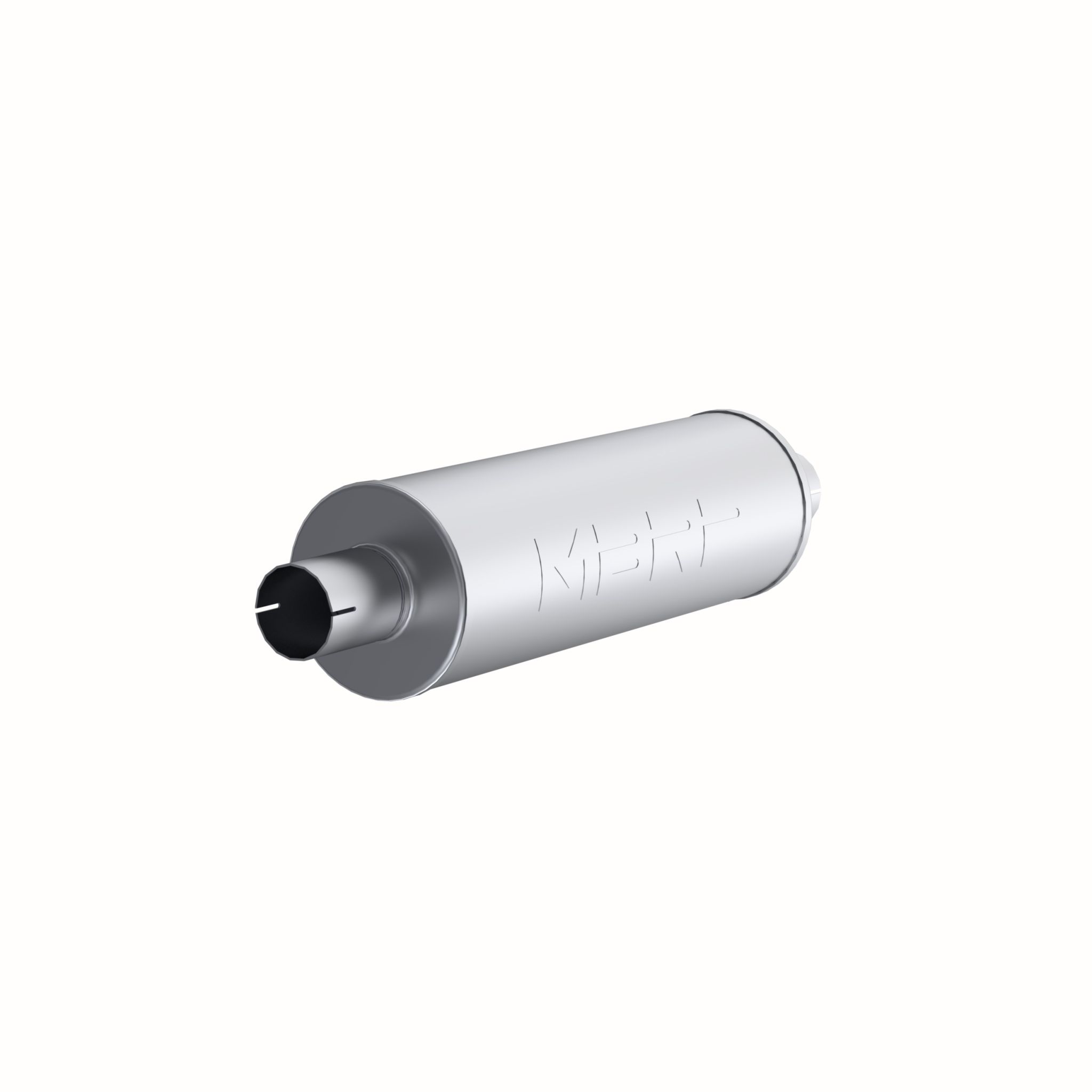 MBRP Exhaust 2.5in. ID inlet/outlet; 26in. Single Chambered Muffler; T409