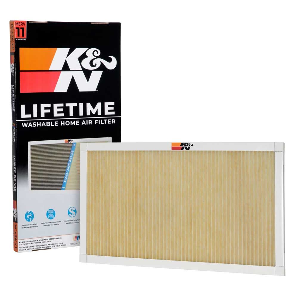 K&N HVC-11424 HVAC Filter; 14 x 24 x 1