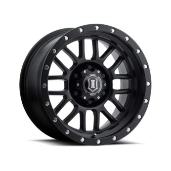 ICON ALLOYS ALPHA SAT BLK - 17 X 8.5 / 5 X 5 / 0MM / 4.75" BS
