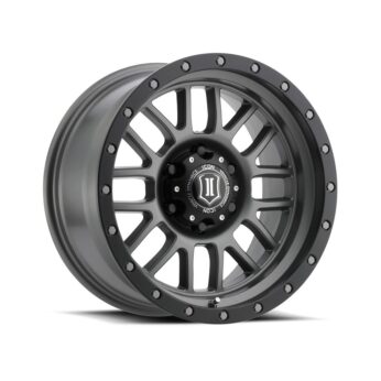 ICON ALLOYS ALPHA TITANIUM - 17 8.5 / 6 X 5.5 / 0MM / 4.75" BS