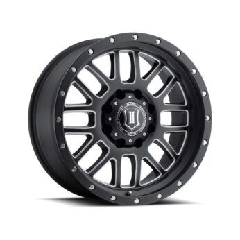 ICON ALLOYS ALPHA SAT BLK MILL WIN - 20 X 9 / 8 X 170 / 0MM / 5" BS