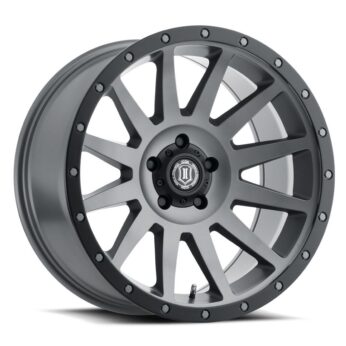 ICON ALLOYS COMPRESSION TITANIUM - 20 X 10 / 6 x 135 / -19MM / 4.75"BS