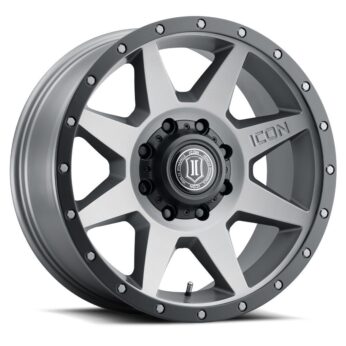 ICON ALLOYS REBOUND TITANIUM - 20 X 9 / 8 x 6.5" / 12MM / 5.5" BS