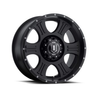 ICON ALLOYS SHIELD SAT BLK - 20 X 9 / 8 X 170 / 0MM / 5" BS