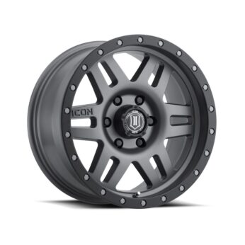 ICON ALLOYS SIX SPEED TITANIUM - 17 X 8.5 / 5 X 150 / 25MM / 5.75" BS