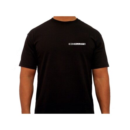 ICON ALLOYS STANDARD TEE BLACK - LARGE