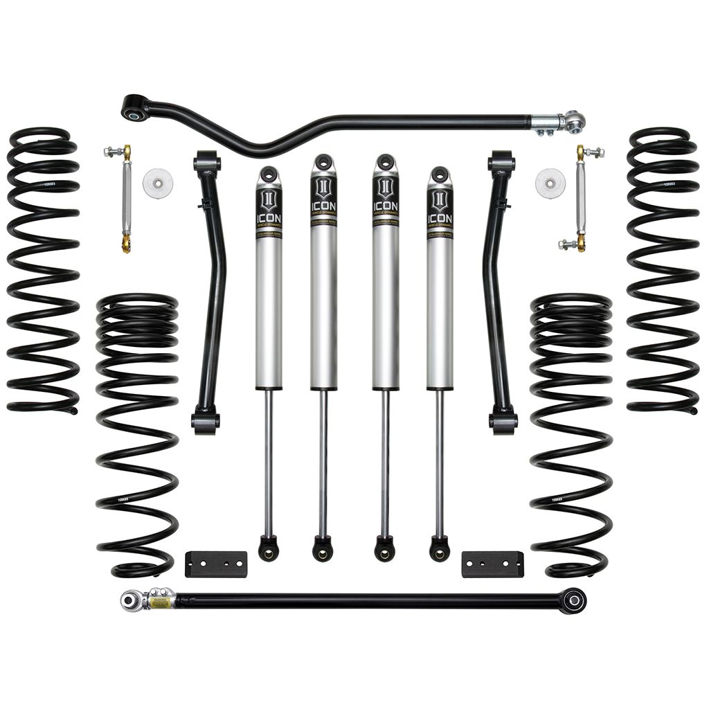 20-UP JEEP GLADIATOR 2.5" STAGE 4 SUSPENSION SYSTEM