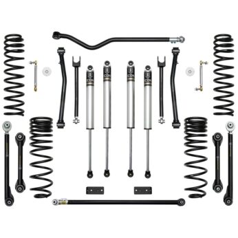 20-UP JEEP GLADIATOR 2.5" STAGE 5 SUSPENSION SYSTEM (TUBULAR)