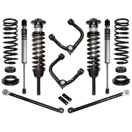 03-09 GX470 0-3.5" STAGE 3 SUSPENSION SYSTEM W TUBULAR UCA