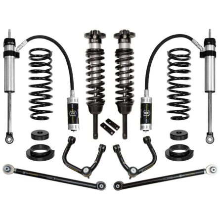 03-09 GX470 0-3.5" STAGE 4 SUSPENSION SYSTEM W TUBULAR UCA