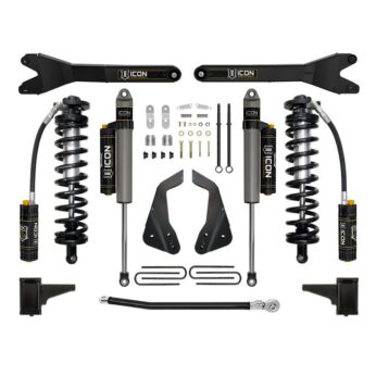 05-07 FORD F250/F350 4-5.5" STAGE 4 COILOVER CONVERSION SYSTEM W RADIUS ARM