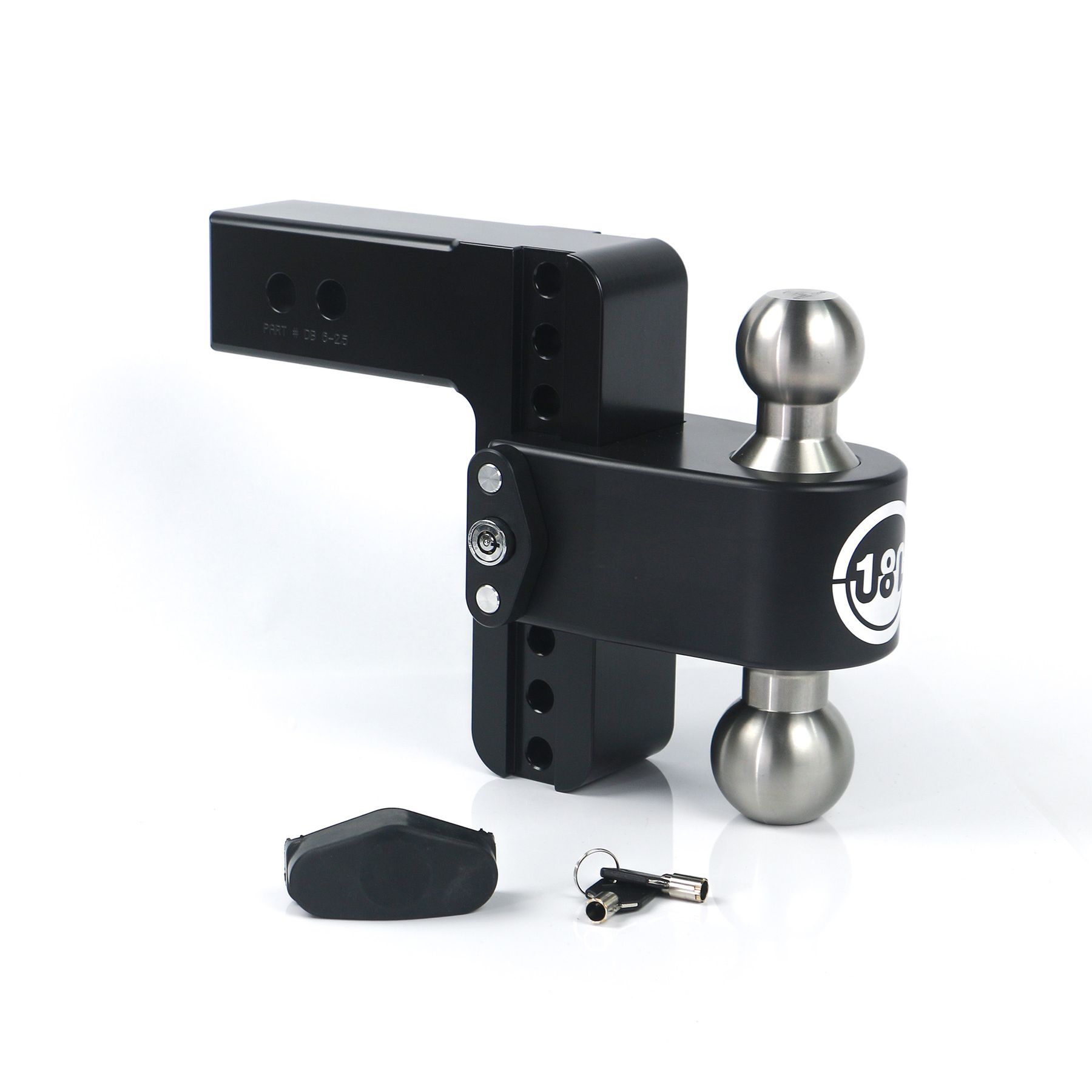 180 Hitch SS Cerakoted 6" Drop Hitch with 2.5" Shank