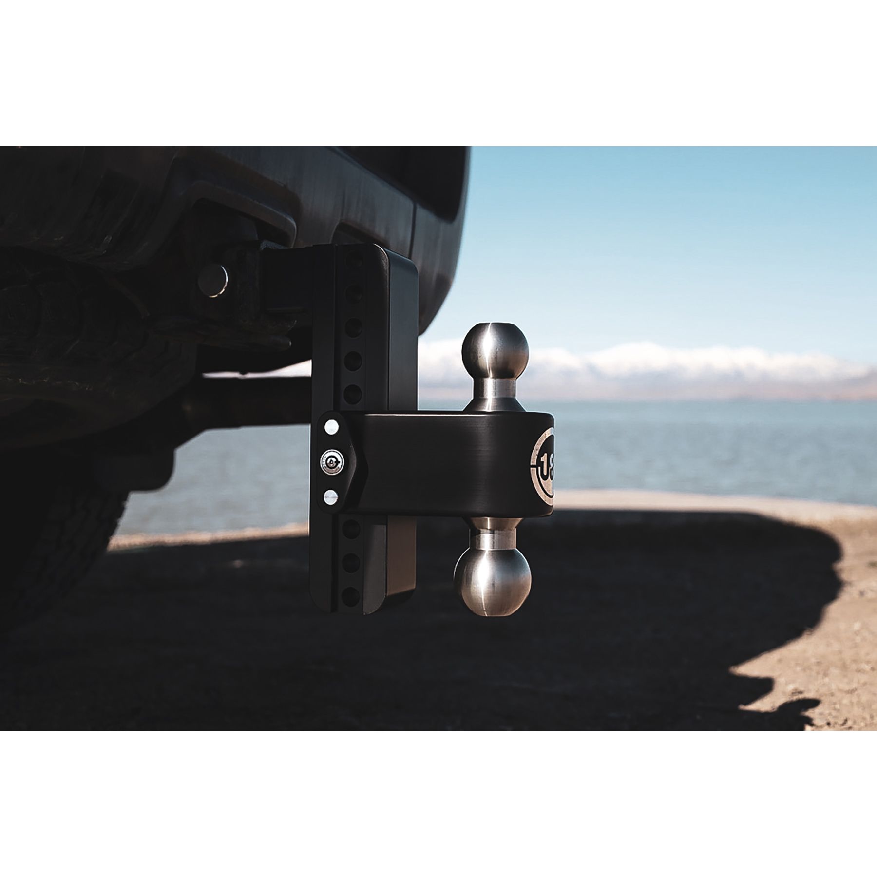 180 Hitch SS 8" Drop Hitch with 3" Shank