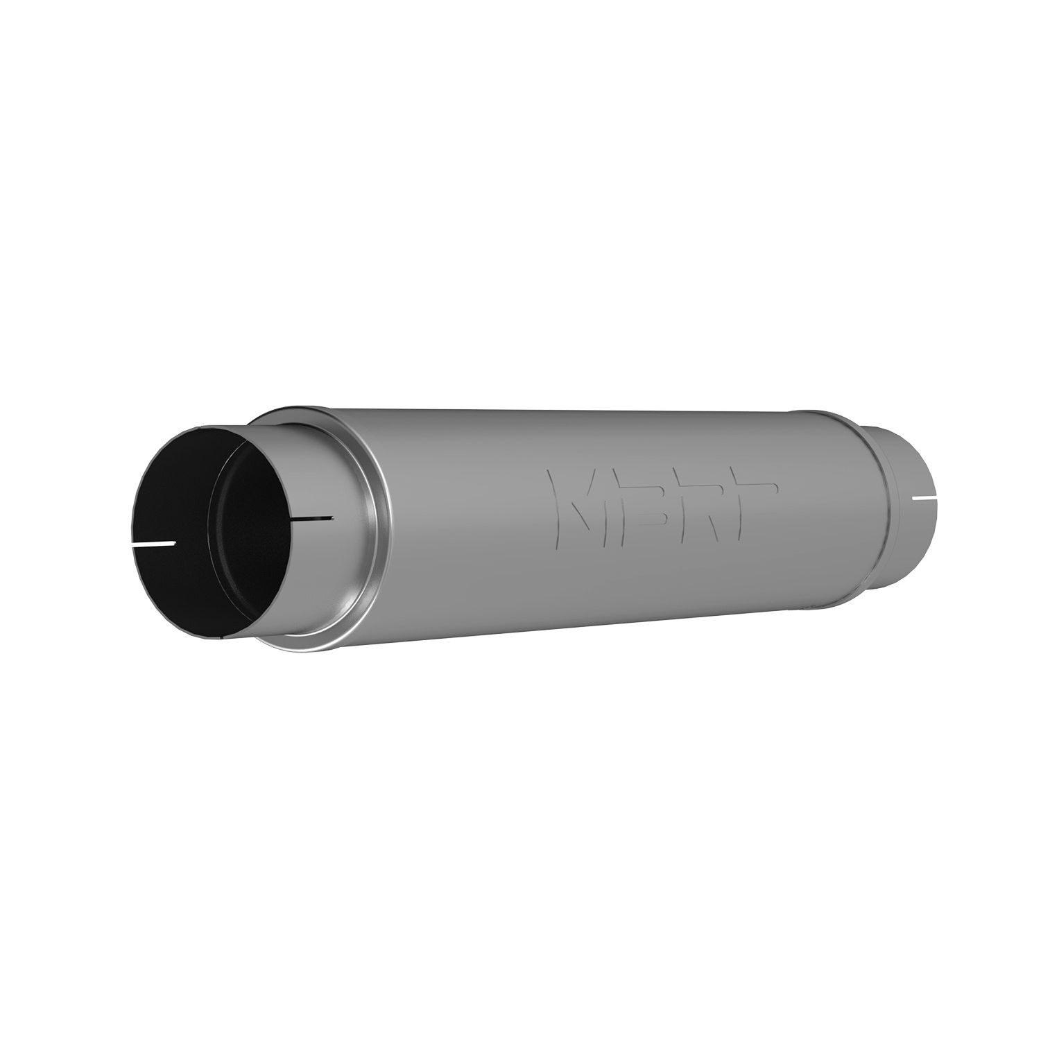 MBRP Exhaust Muffler 5in. Inlet/Outlet 24in. Body 31in. Overall; AL
