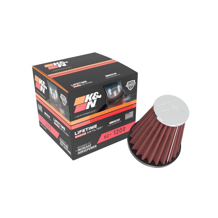 K&N RC-1200 Universal Clamp-On Air Filter