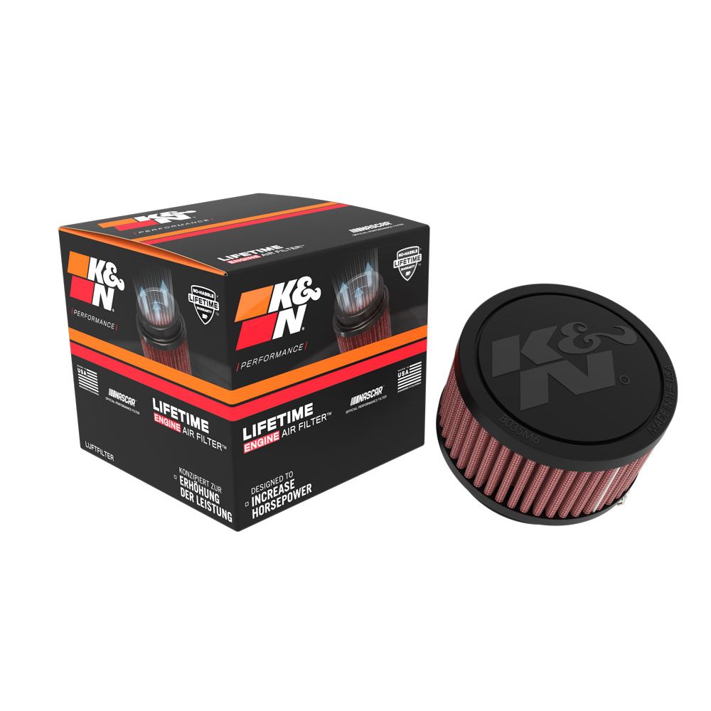 K&N RU-1900 Universal Clamp-On Air Filter