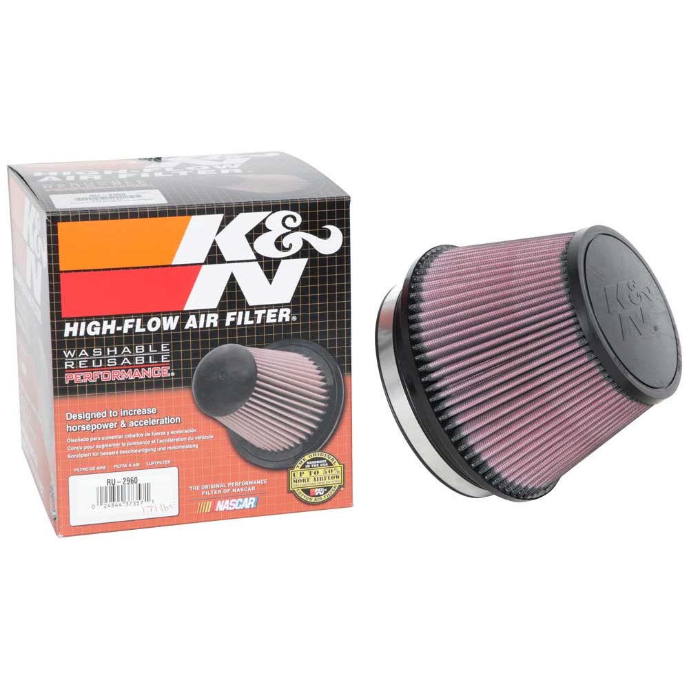 K&N RU-2960XD Universal Clamp-On Air Filter
