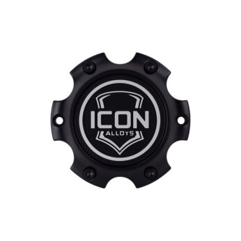 ICON Alloys Center Cap with Embossed Logo for ICON Alloys w/6 x 135 Bolt Pattern