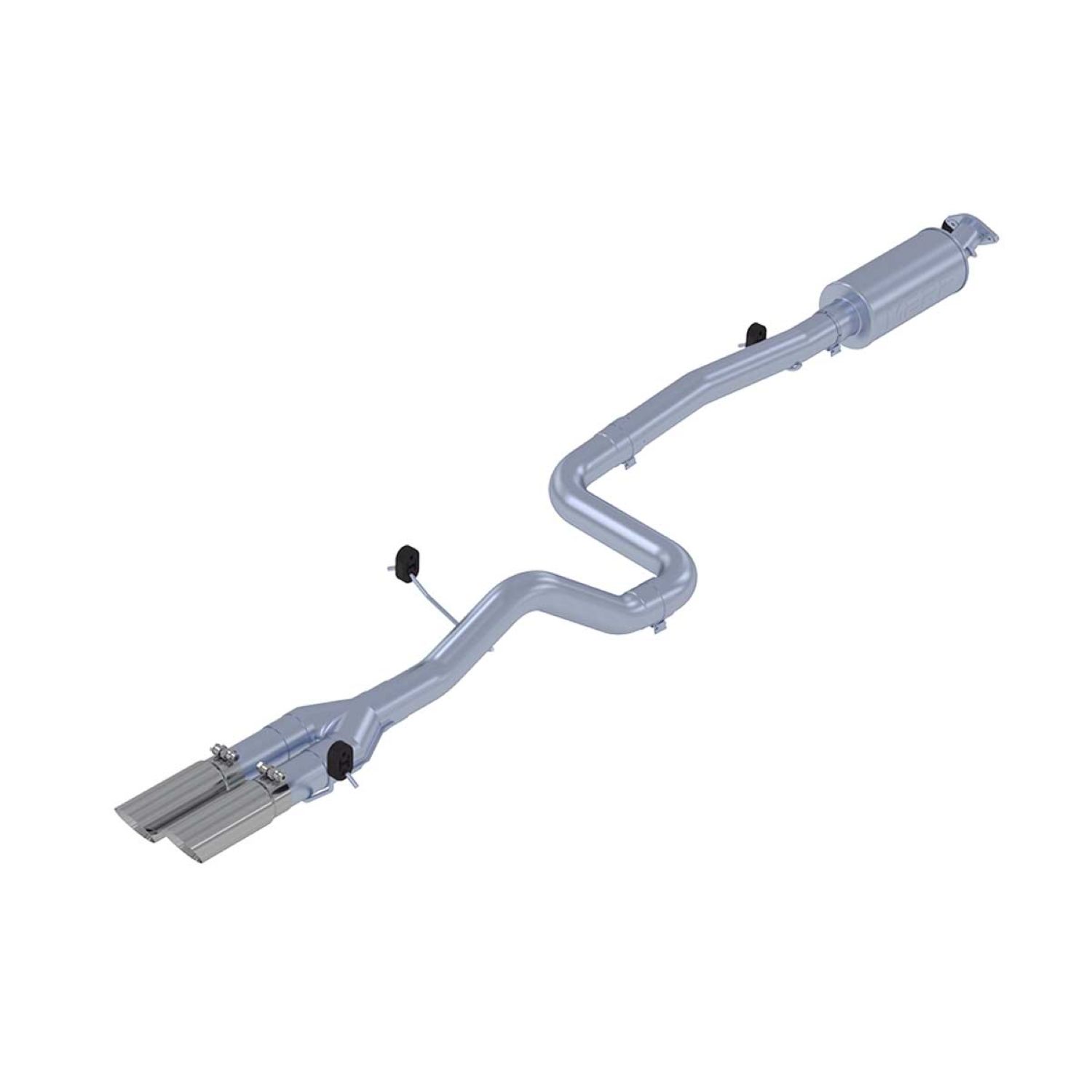 MBRP Exhaust 3in. Cat Back; Dual Outlet; T304