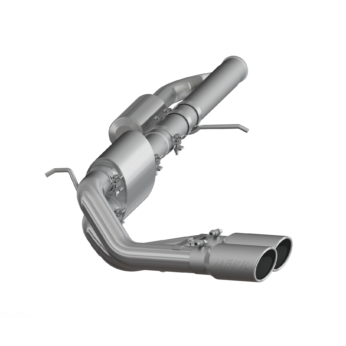 MBRP Exhaust 3in. Cat Back; Pre-Axle Dual Outlet; T409