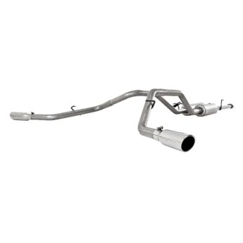 MBRP Exhaust 2 1/2in. Cat Back; Dual Split Side; T409