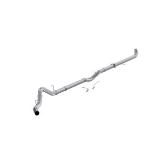 MBRP Exhaust 4in. Downpipe-Back; Single Side -no muffler